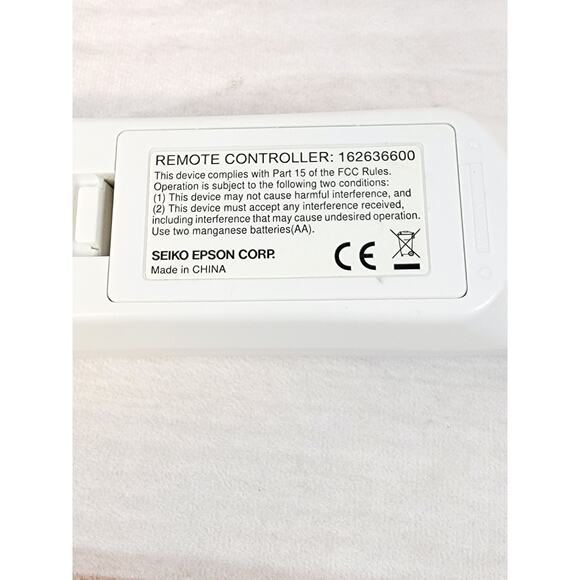 Genuine EPSON Projector Original Remote 162636600 PowerLite 955WH 1263W - Picture 3 of 8